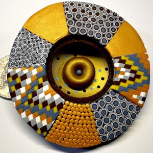 Round Bargello Pendant